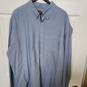 Men's Blue Button-Down Shirt